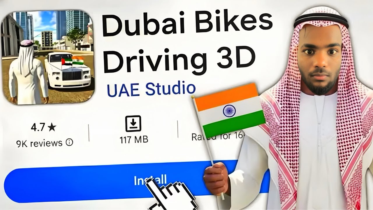 I FOUND DUBAI BIKES DRIVING 3D 😱 ON PLAY STORE 