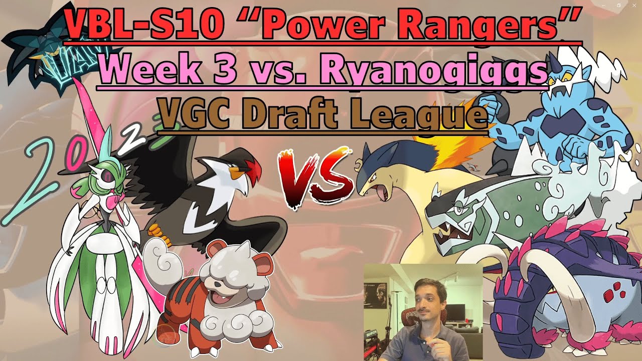 99 Problems and a Basculegion | Power Rangers W3 vs. ryanogiggs | VGC Draft League