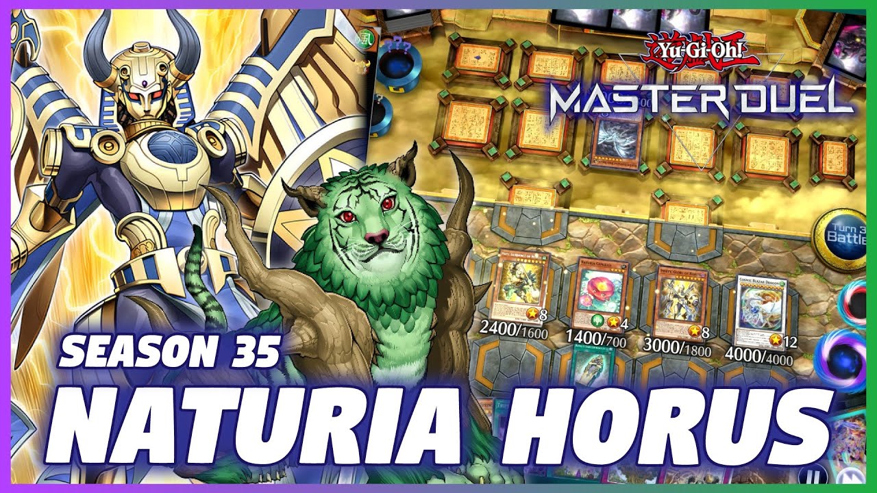 Naturia & Horus Deck vs Meta | Season 35 | Master Duel