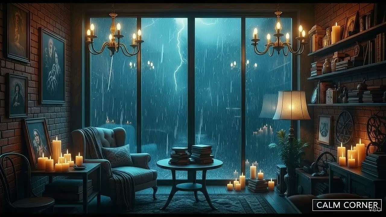 [ #Calm Corner 35 ] Relaxing Jazz for Study, Work & Focus | Cozy Coffee Shop Ambience