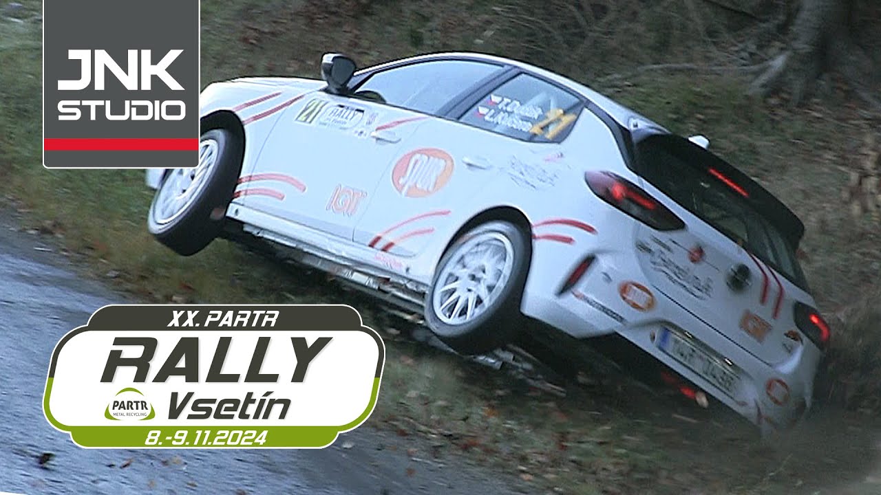 Best of XX. Partr Rally Vsetín 2024 (crash & action)