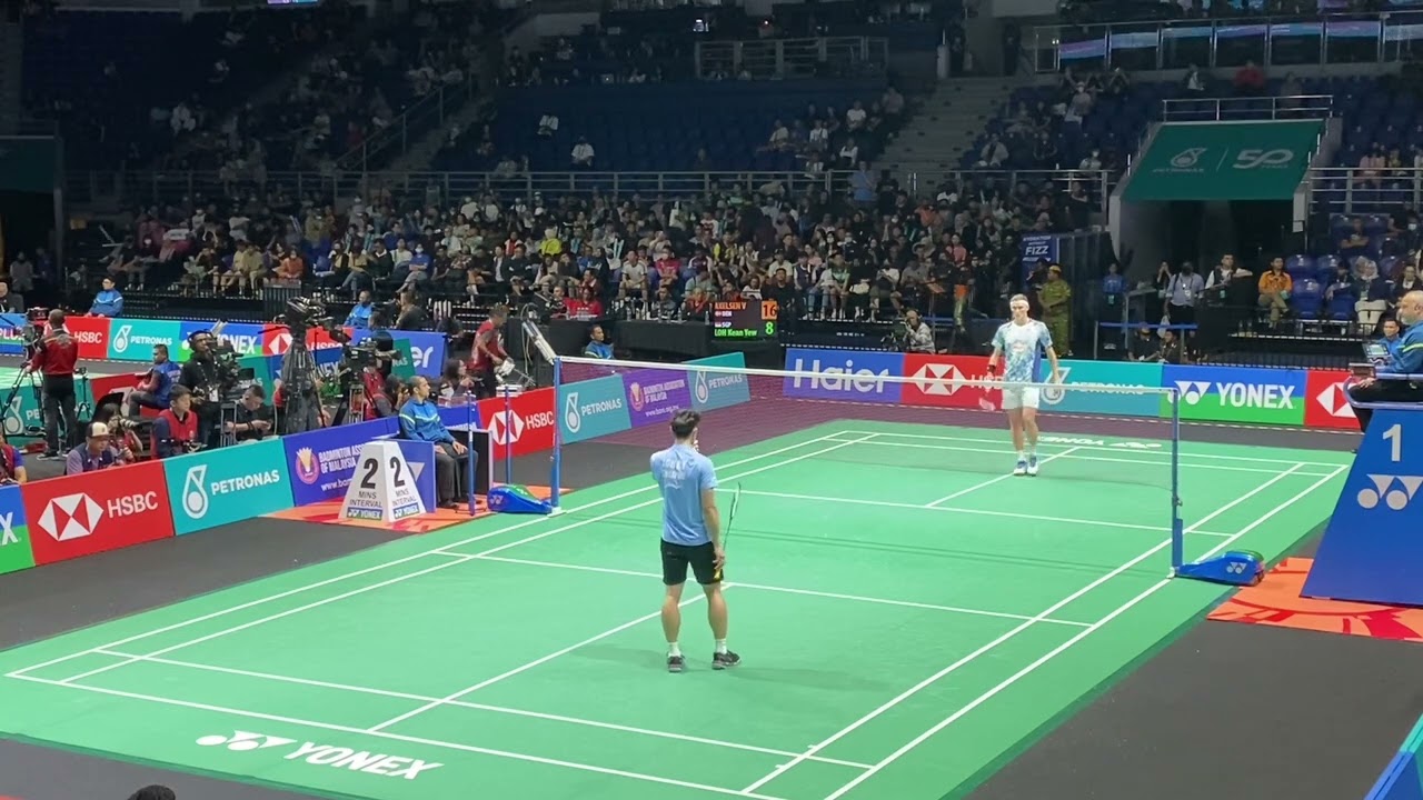 Viktor AXELSEN vs LOH Kean Yew - Malaysia Open 2024 Badminton