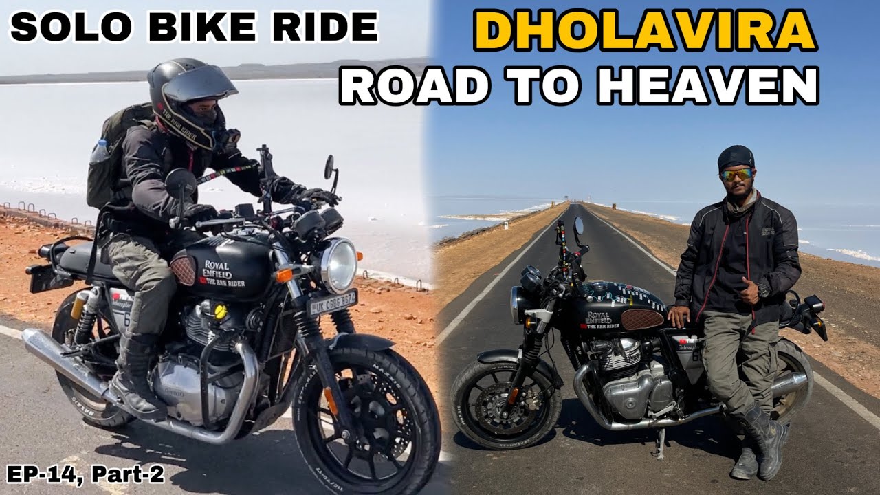 Royal Enfield Interceptor 650 Riding On Road To Heaven, Kutch, Gujarat Falling In Love With Road