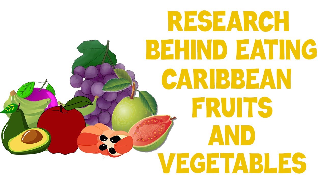 Research Behind Eating Caribbean Fruits & Vegetables (animated)