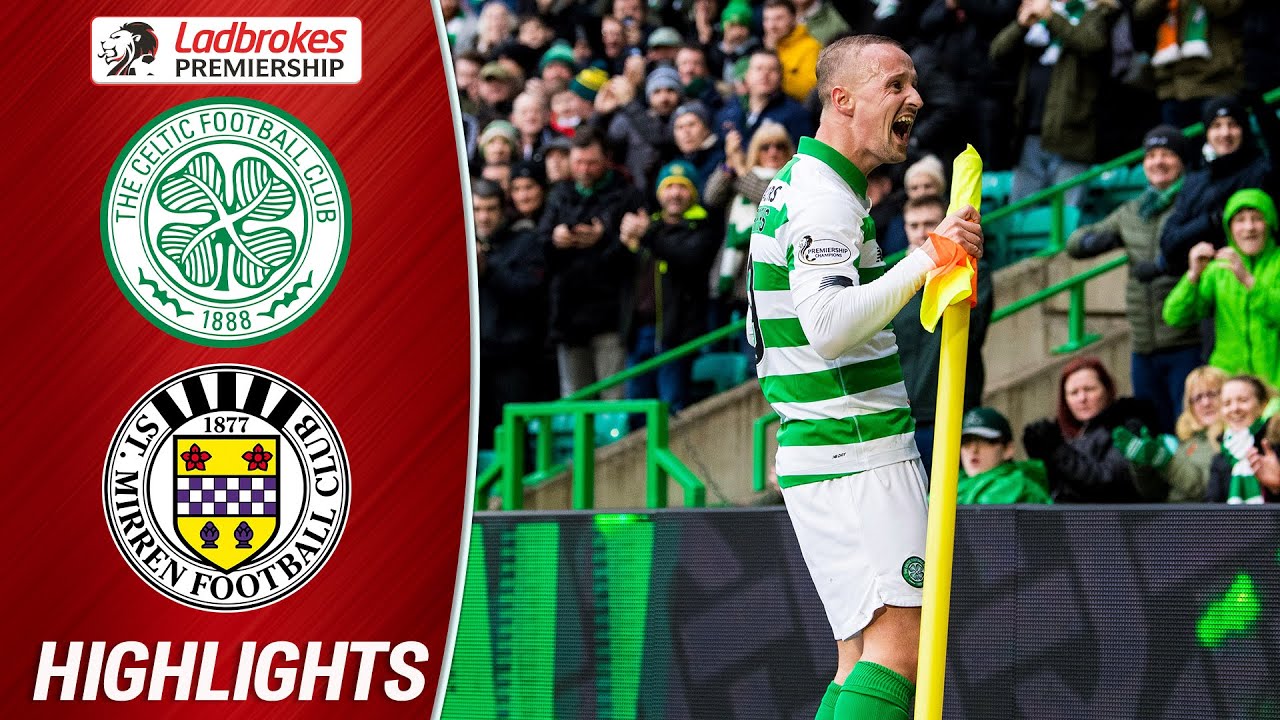 Celtic 5-0 St Mirren | Griffiths Hat-trick Helps Celtic Extend Lead | Ladbrokes Premiership