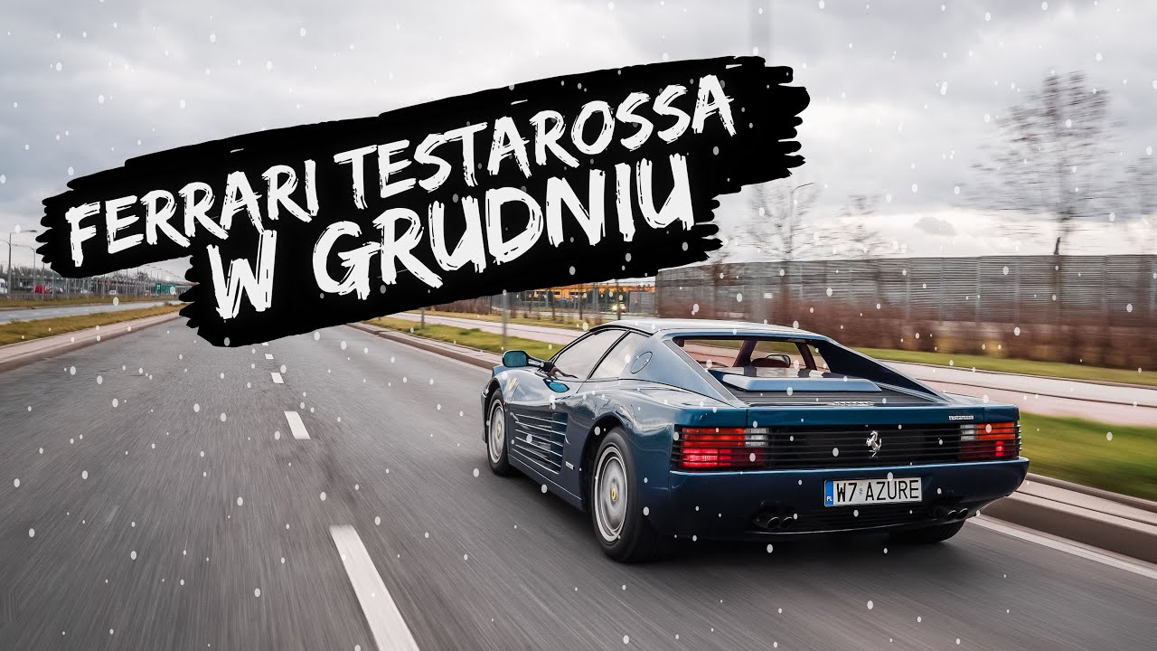 Przejedźmy się Ferrari Testarossa w Grudniu!