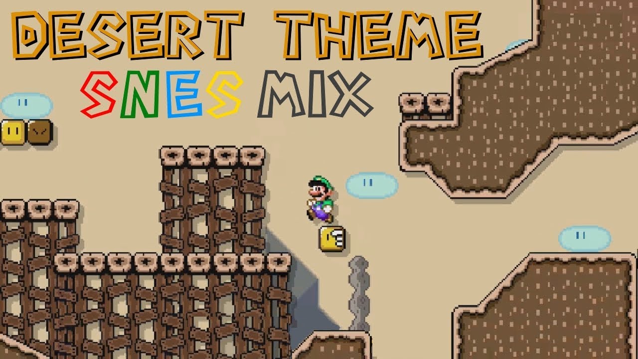 Desert (Super Mario World SNES Remix) - Super Mario Maker 2