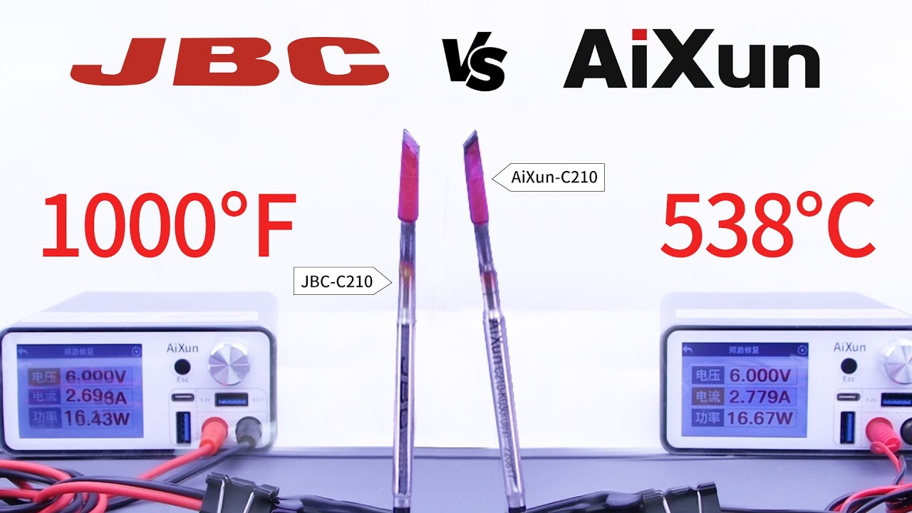 The Best Soldering Tips Replacement || C210 Soldering Iron Glows Red on Heating to 1000 &deg;F