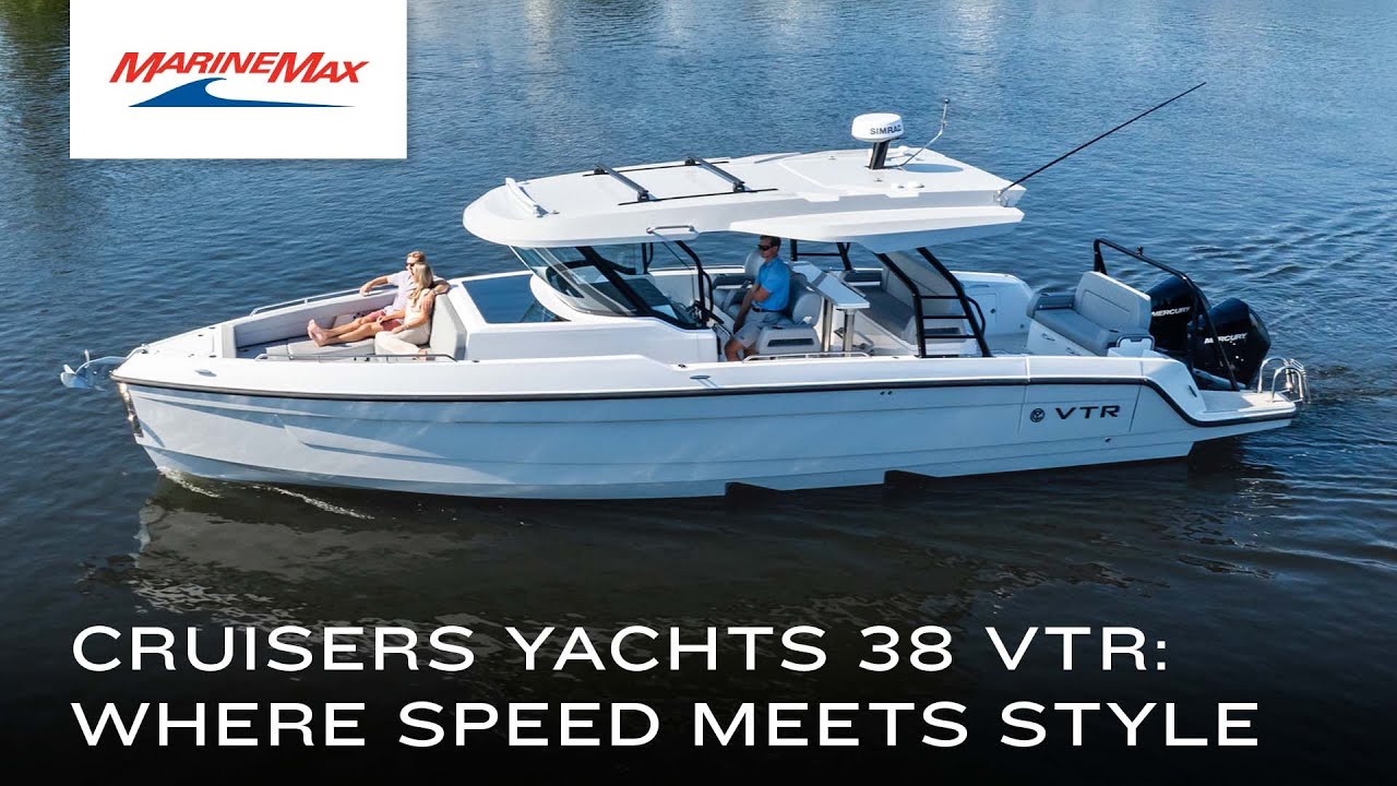 Cruisers Yachts 38 VTR | Ready for Action. Designed for Ease.
