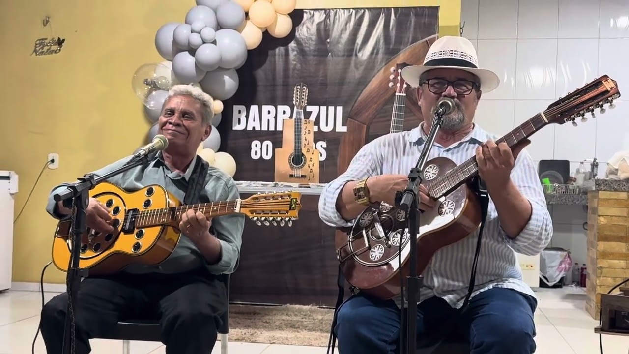 Sextilha- Barrazul e Zé Viola - Aniversário de 8O anos do poeta Barrazul