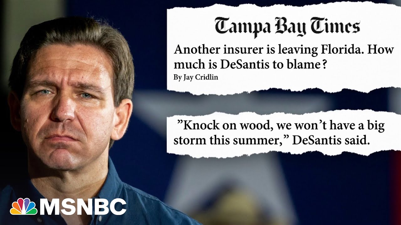 Joy Reid: To say it&rsquo;s been a rough week for DeSantis is a massive understatement
