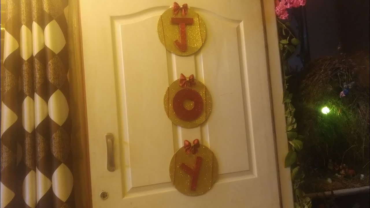 DIY outdoor Joy sign | Wooden Joy sign 2022
