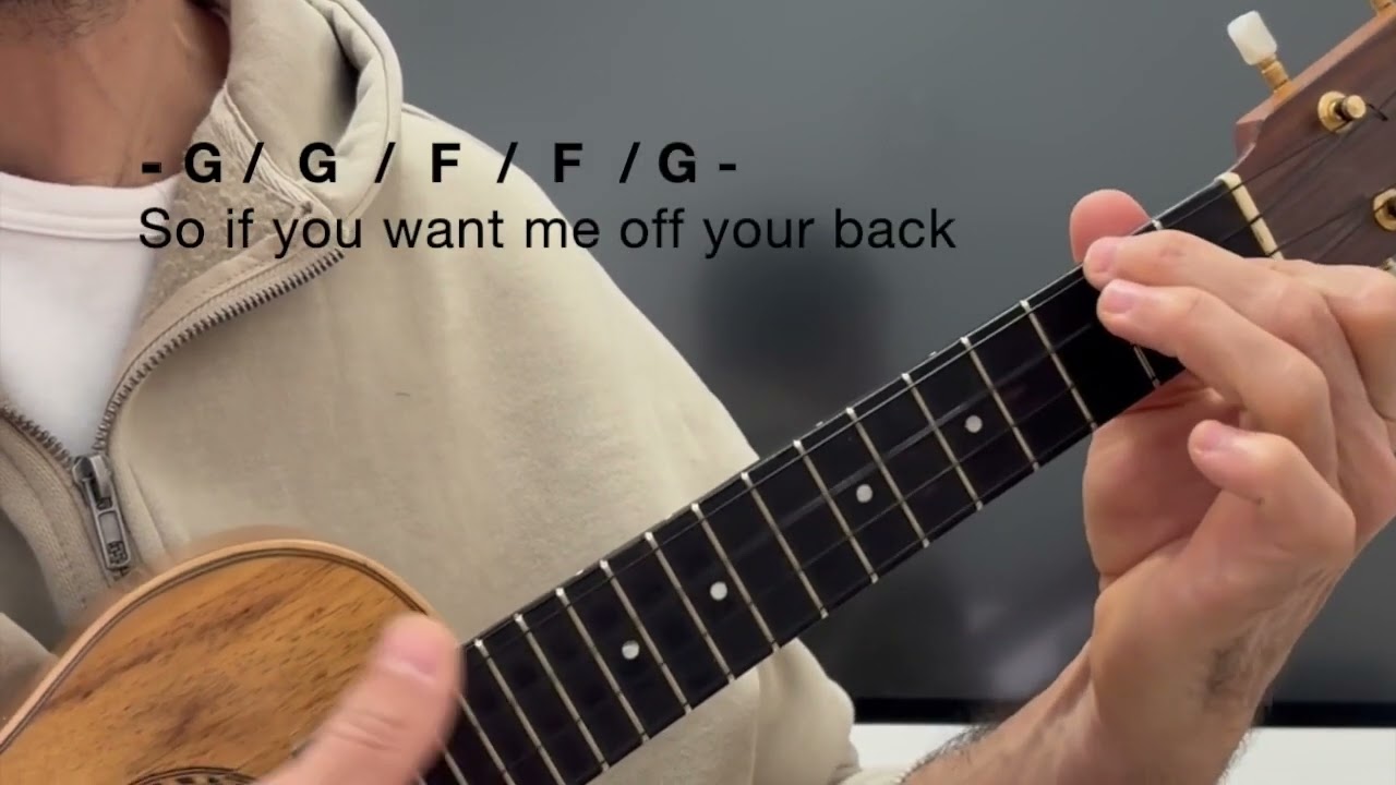 Should I Stay or Should I Go ukelele class video