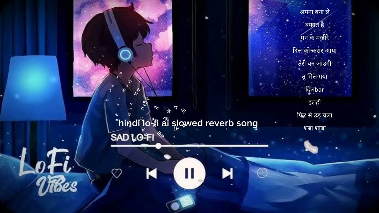 Hindi lo-fi ai slowed reverb song #video #viral #full #song  