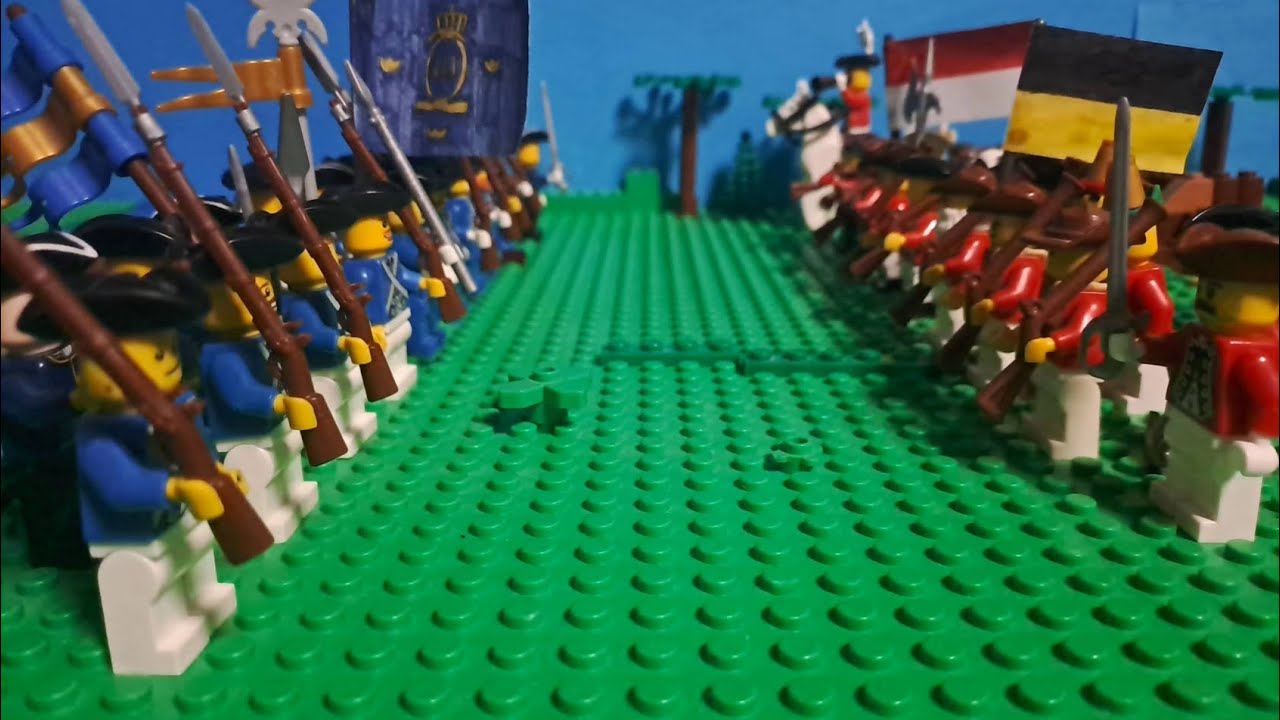 Lego Crossing of the Düna 1701 PART 1 (Great Northern War) SABATON - CAROLUS REX