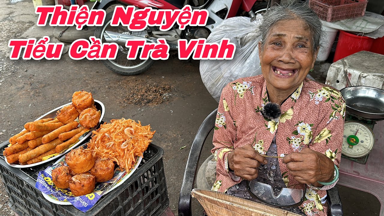 Nhà Hảo Tâm Mỹ Mang Niềm Vui Đến Người Khó Khăn Tại Chợ Tiểu Cần Trà Vinh 2023 | Khương Nhựt Minh