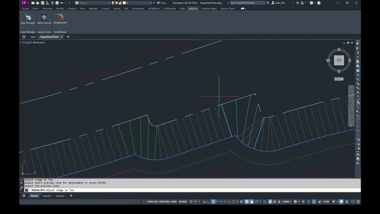 Smart Slope Pattern Generator