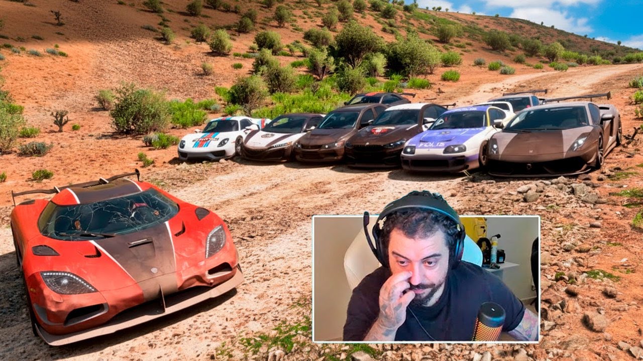 PILOTO DE FUGA FOI INSANO NO FORZA HORIZON 5