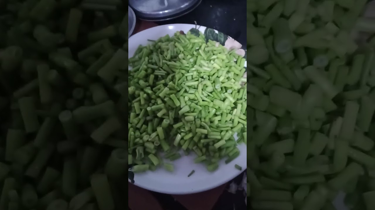 ♥️🤤मुळ्याचा शेंगाची भाजी##  ही भाजी तुम्ही कधी खाल्ली आहे का? मला कमेंट करून नक्की सांगा##