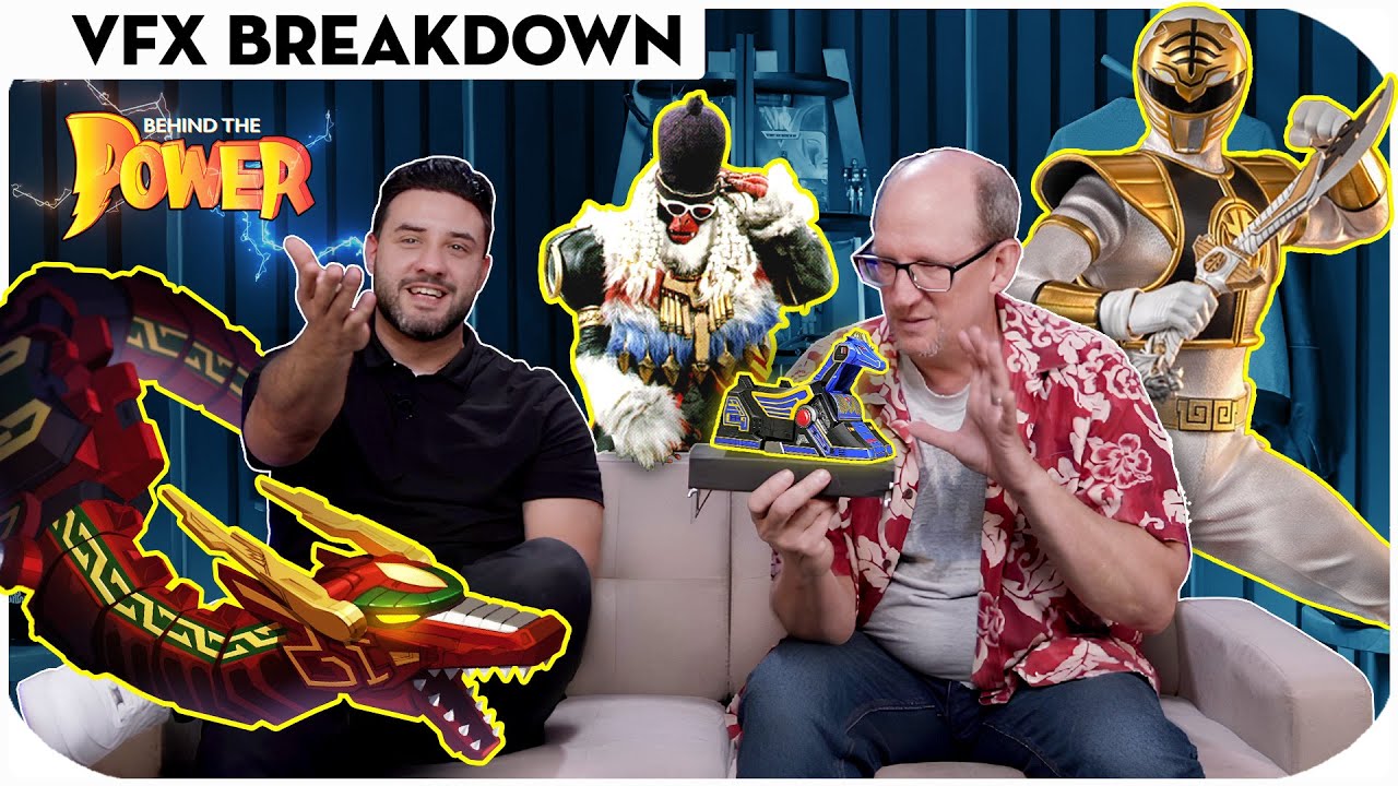 MMPR VFX artist FIGHT breakdown ⚡️⚡️