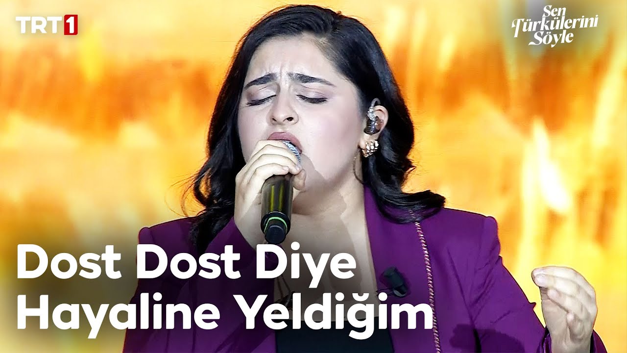 Sıla Çalık - Dost Dost Diye Hayaline Yeldiğim - Sen Türkülerini Söyle 27. Bölüm @trt1