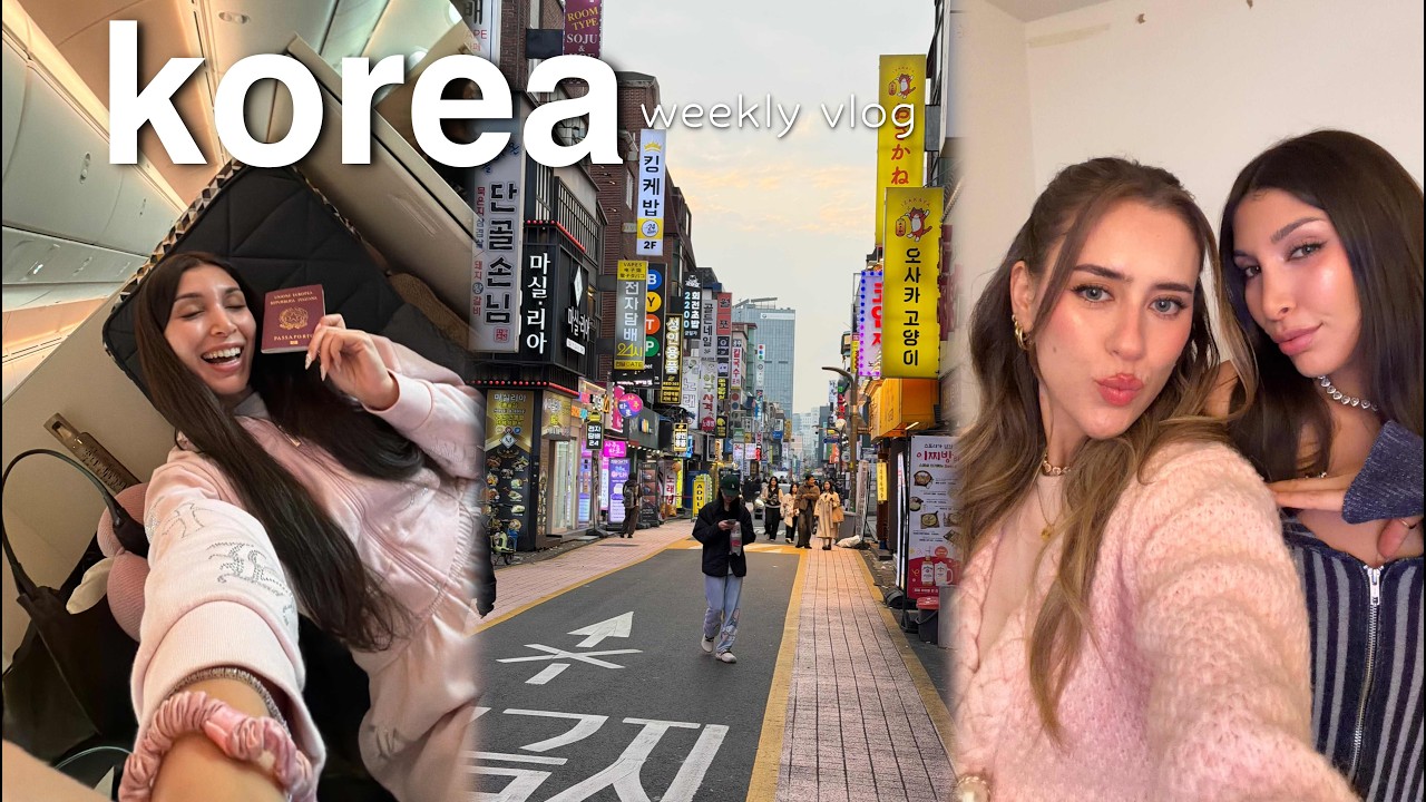 VADO IN KOREA PER LA PRIMA VOLTA 🇰🇷😱 l seoul weekly vlog | MelissaTani