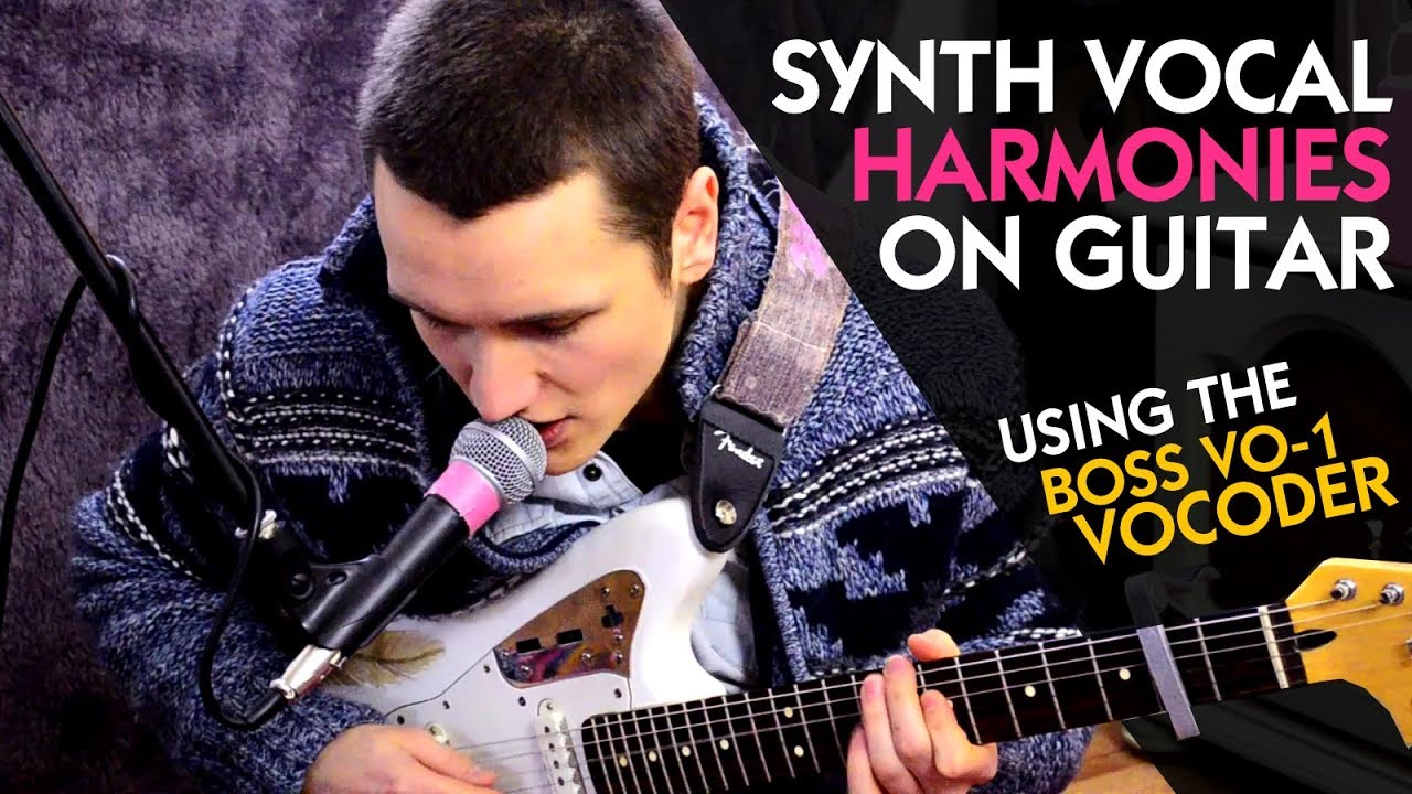 Synth Vocal Harmonies on Guitar | Vocoder, Talk Box or Harmonizer