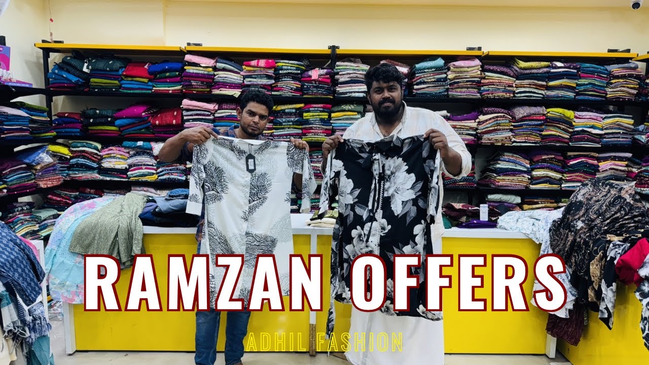 RAMZAN COLLECTION ARRIVED🥳|| GRAND OFFERS|| ADHIL FASHION | AVAASA
