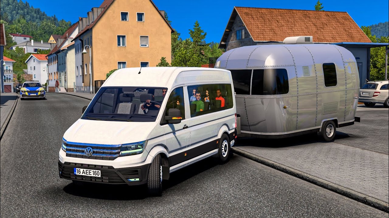 Volkswagen Crafter 2019 | ETS2 1.54 Bus mods
