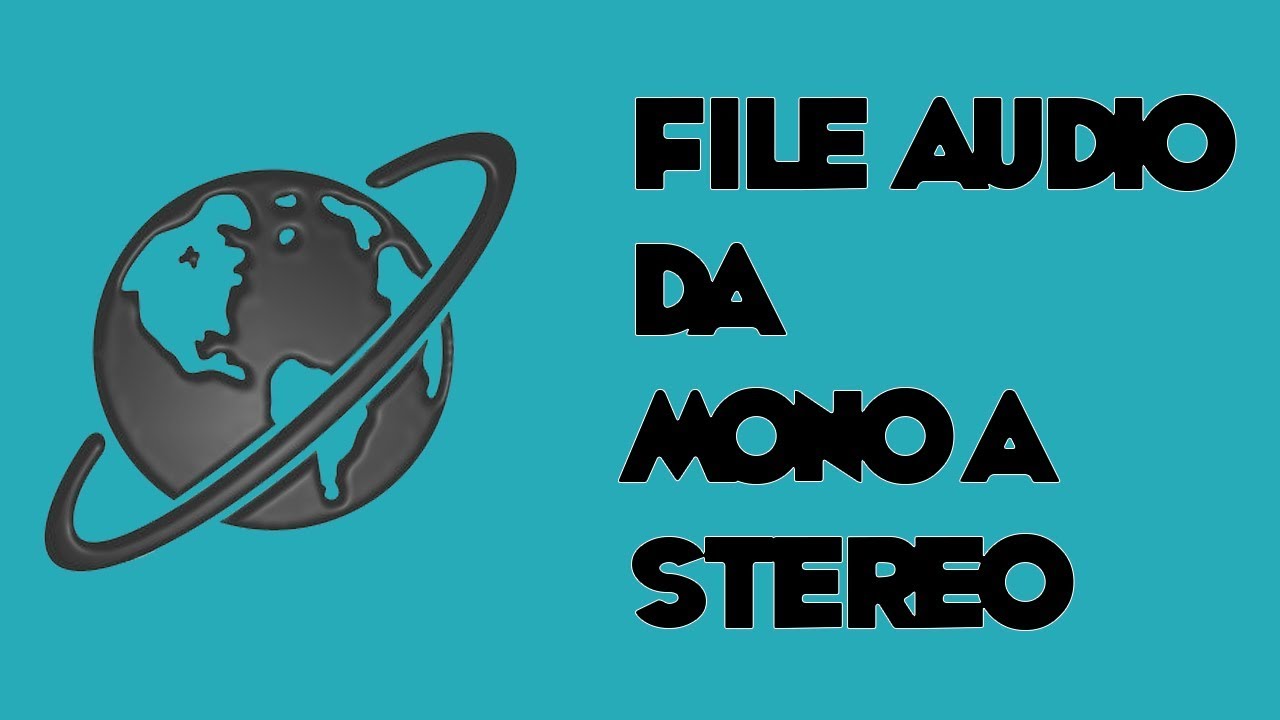 Come trasformare l'audio da Mono a Stereo (Audacity)