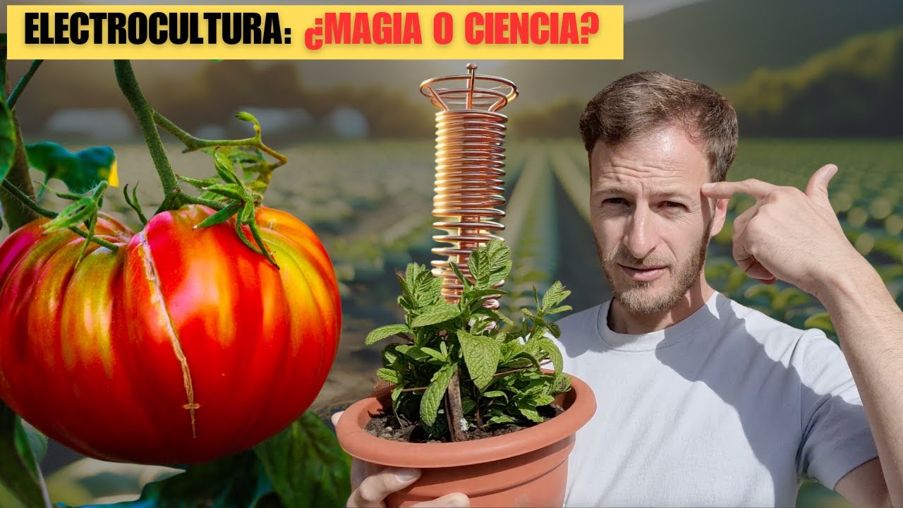Secretos del Crecimiento Vegetal Desvelados: ¡El Poder de las Antenas de Electro-Cultivo!