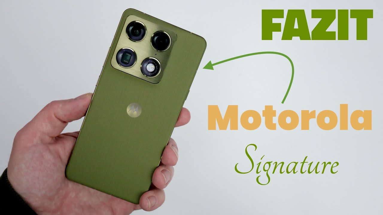 Motorola Signature - das ist spitze | mein Fazit nach 2 Wochen
