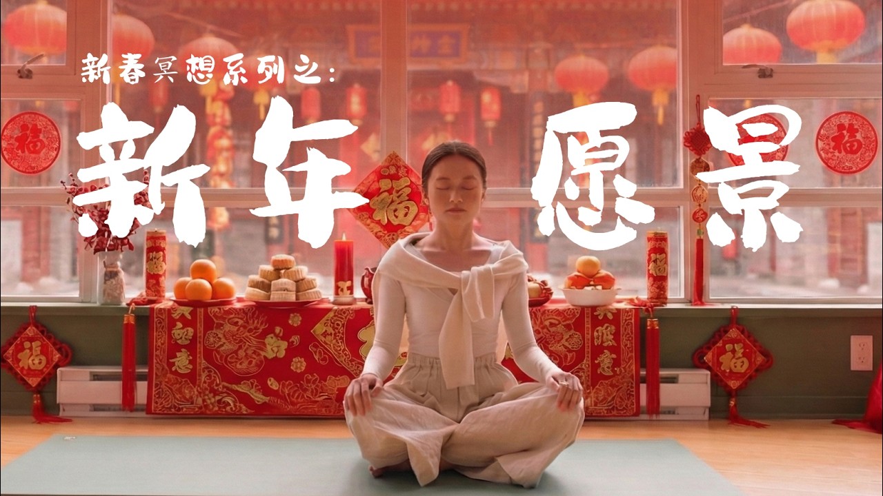 新春冥想系列 之一：7分钟，零基础冥想引导，在内心种下一个新年愿景