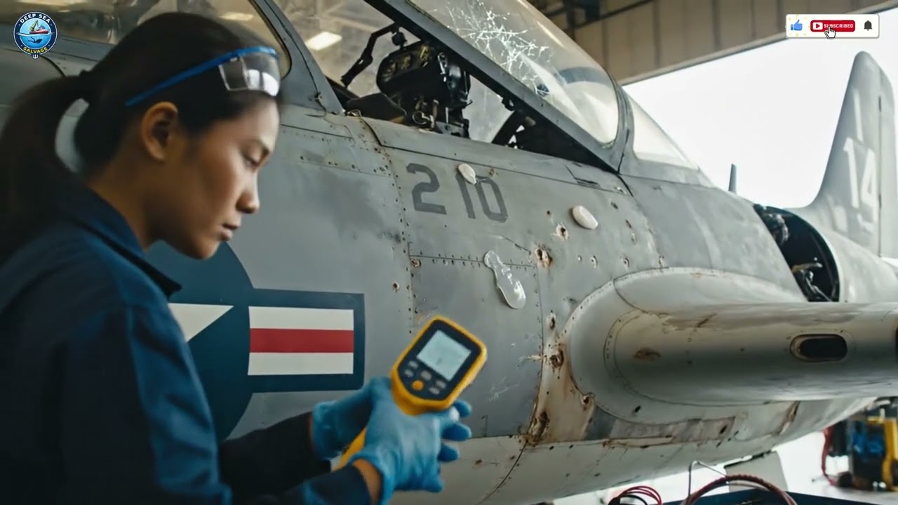 Deep Sea Salvage: Raising an F-9 Cougar from the Ocean Bed