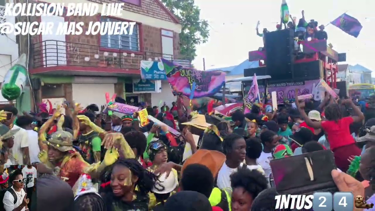 KOLLSION BAND LIVE @ SUGAR MAS 54 JOUVERT 2025🇰🇳
