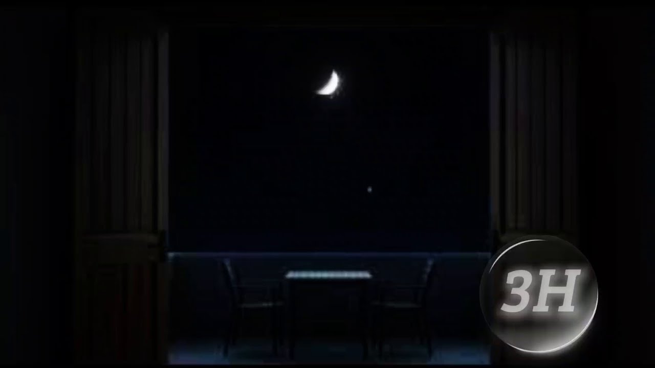 3 horas de cielo estrellado para aliviar el insomnio y dormir profundamente | Refugio bajo la luna