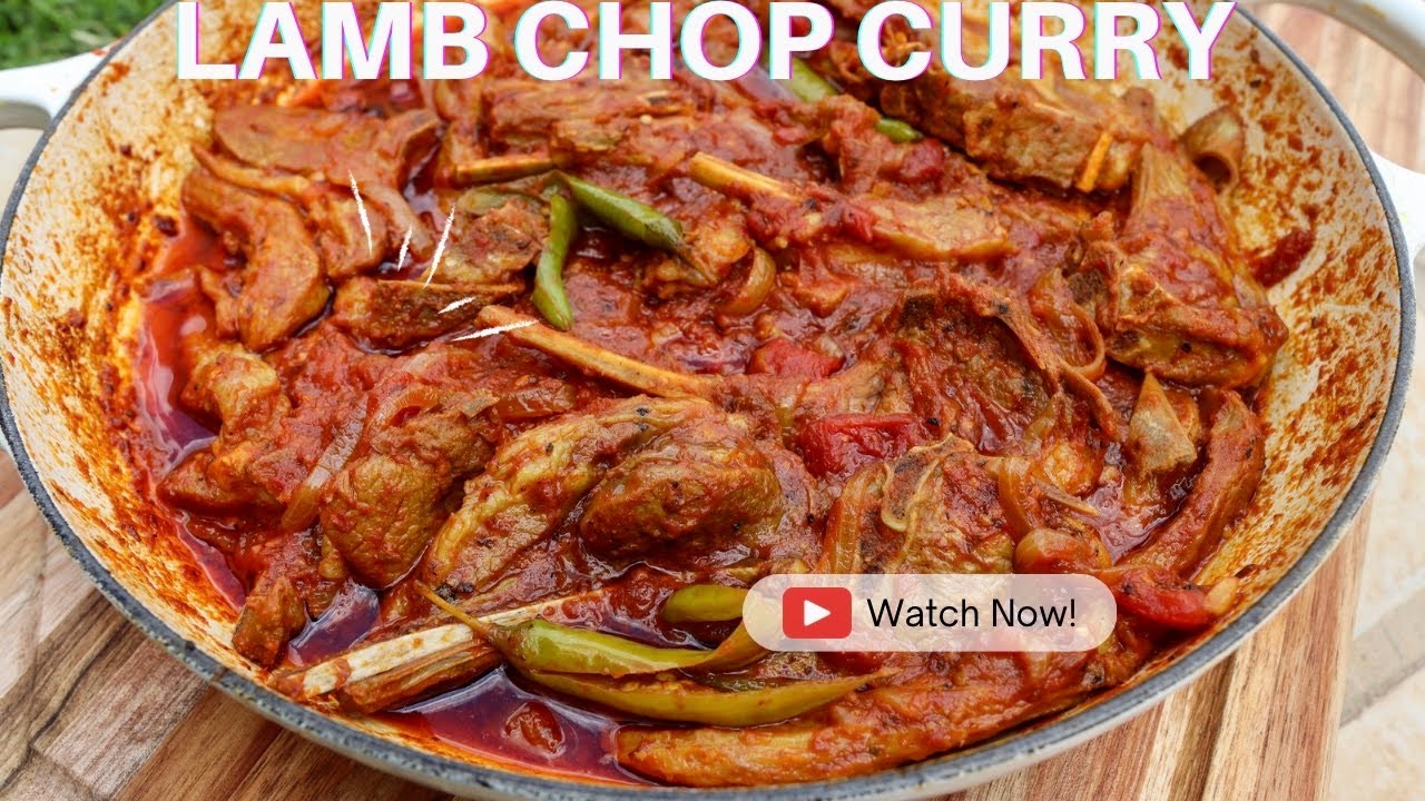 Make Tasty Lamb Chop Curry with a South African Twist!