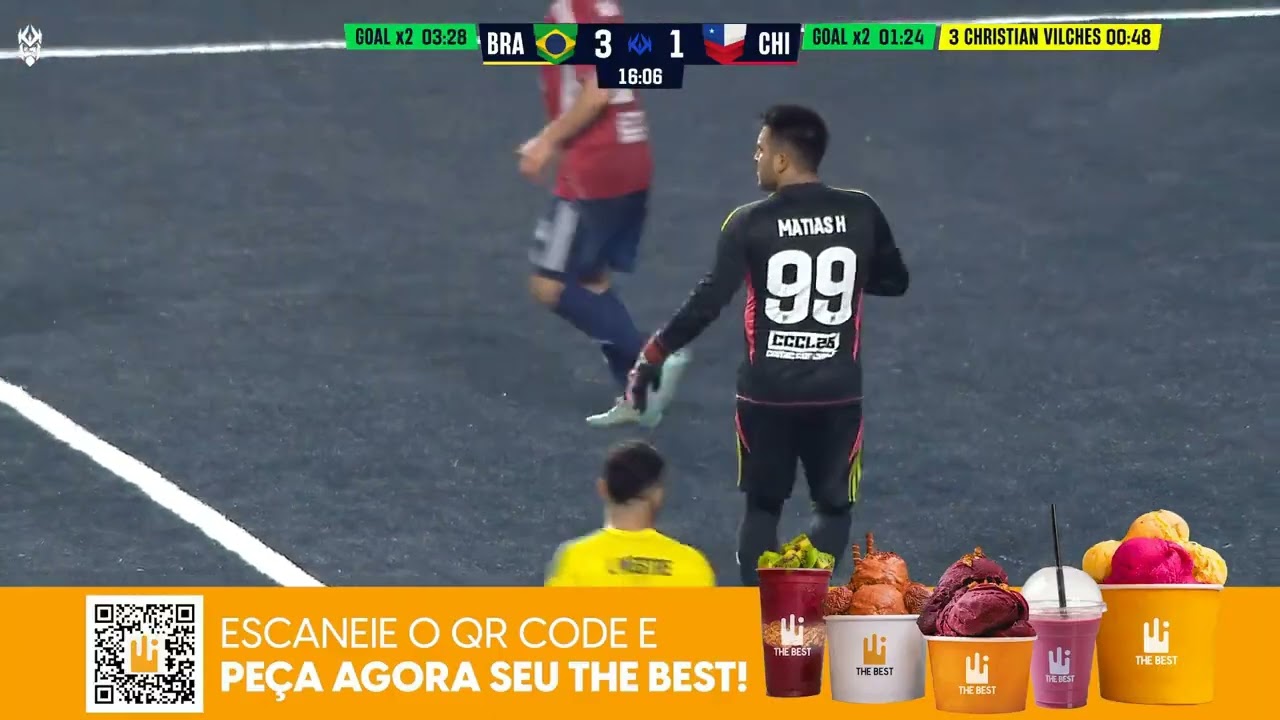 Chile vs Brazil (Final)  - Matias Herrera Kings League World Cup Nations Brasil 202 - MVP Best GK