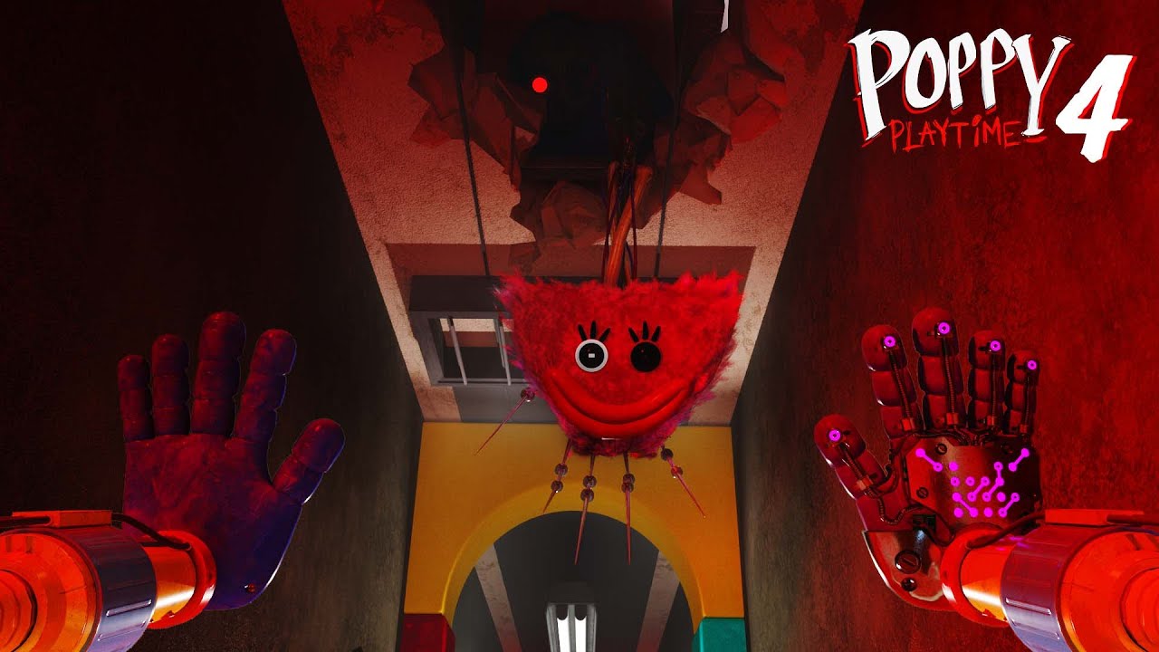 Poppy Playtime: Chapter 4 (Fan) - PROTOTYPE vs KISSY MISSY (fan made)