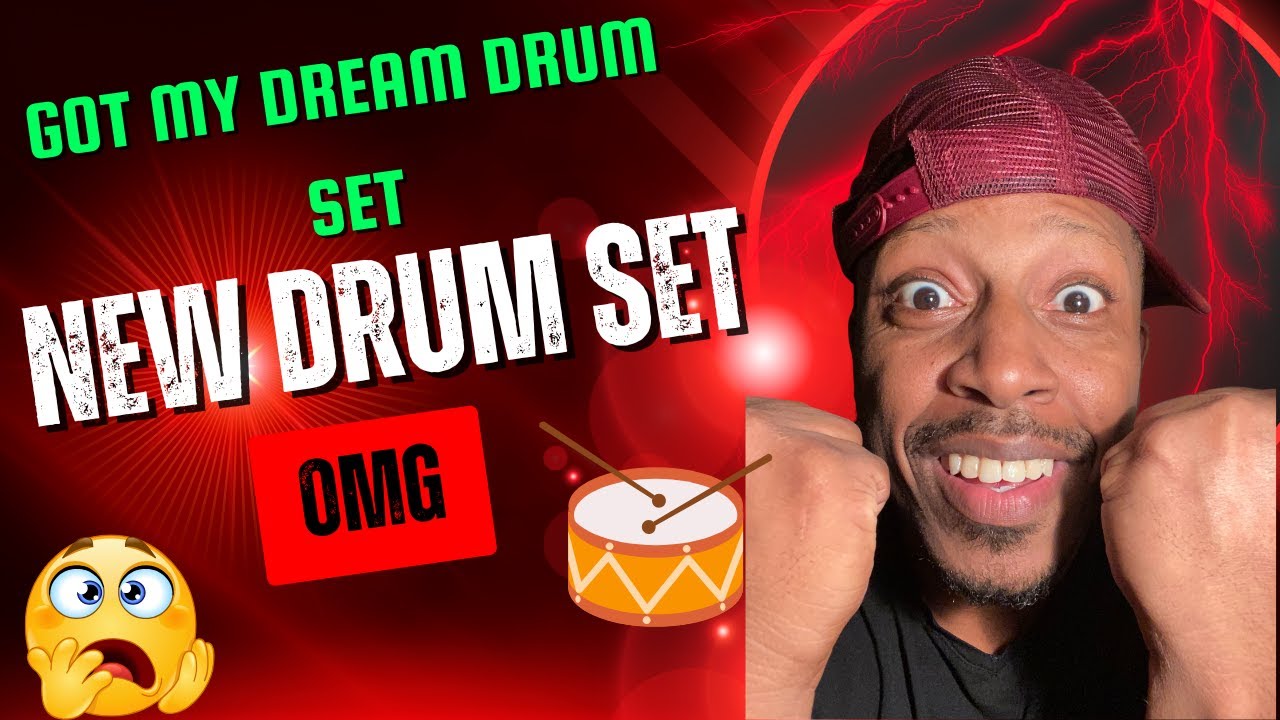 МОЙ НОВЫЙ БАРАБАННЫЙ УСТАНОВКА!! //Drum Vlog//Tommiesworld86