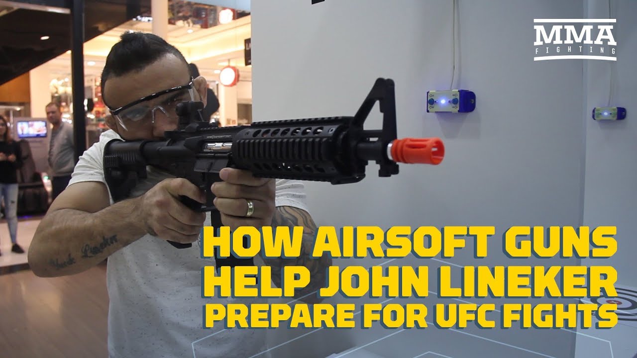How Airsoft Guns Help John Lineker Prepare For UFC Fights - MMA Fighting