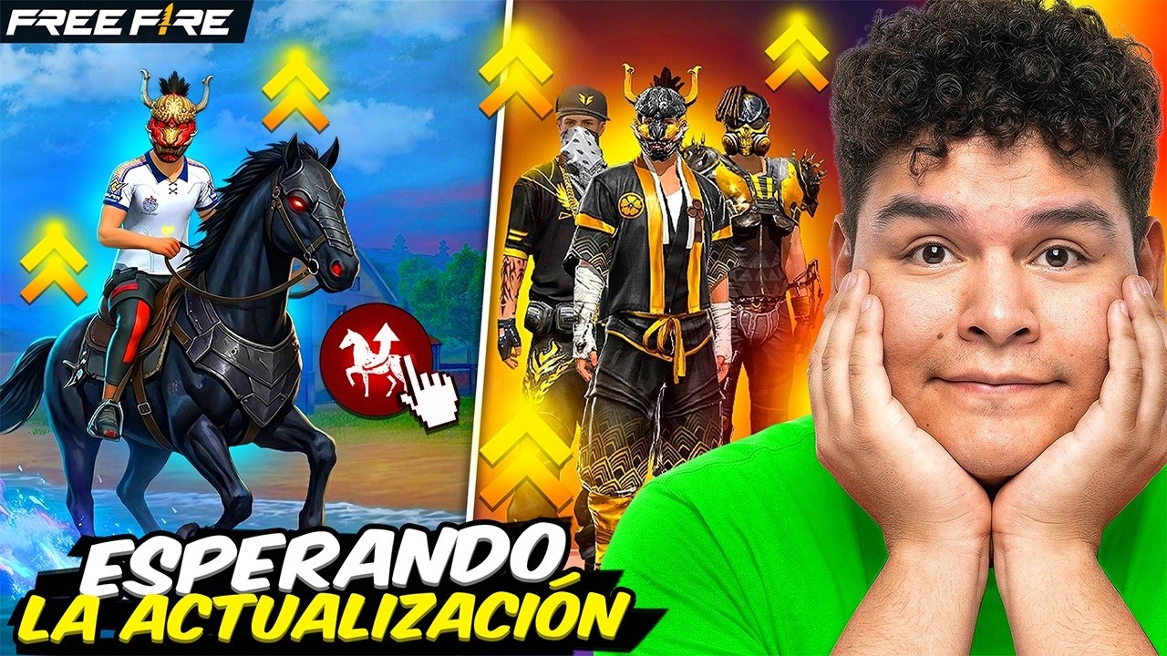 ESPERANDO LA NUEVA ACTUALIZACION Y SUBIENDO AL TOP M24 !! Free Fire