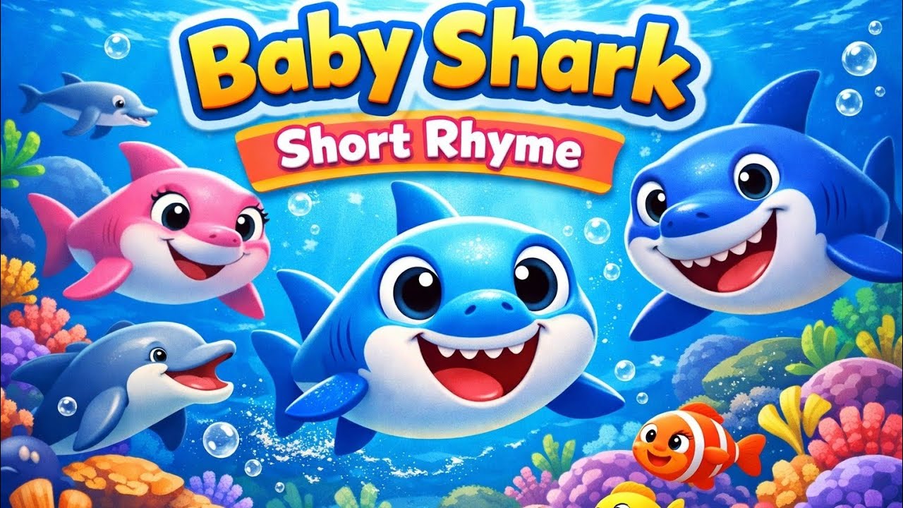 Baby Shark Dance Song for Kids | Easy Nursery Rhyme