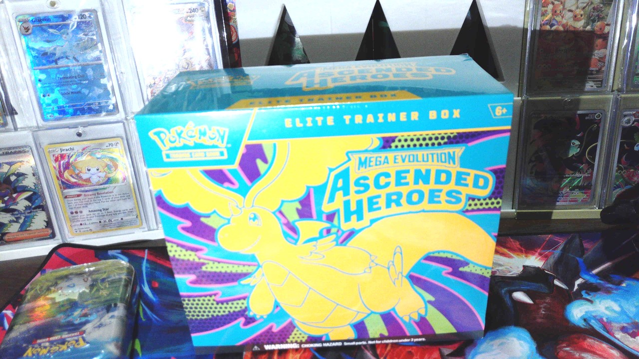ASCENDED HEROES ETB OPENING
