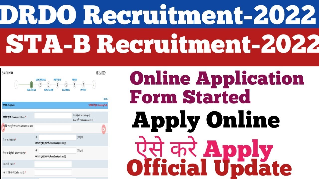 DRDO Ceptam-10 Online Application Form Started||Apply Online||DRDO Recruitment-2022