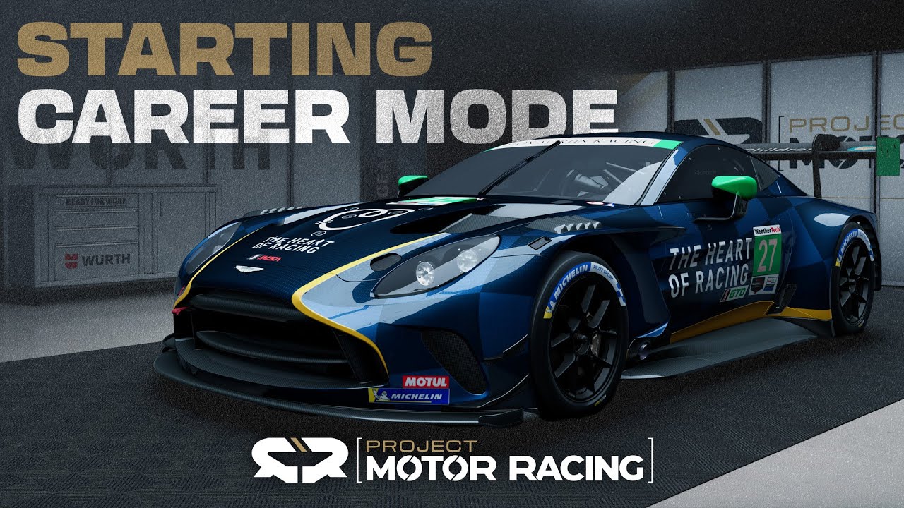 Project Motor Racing | Starting Career Mode