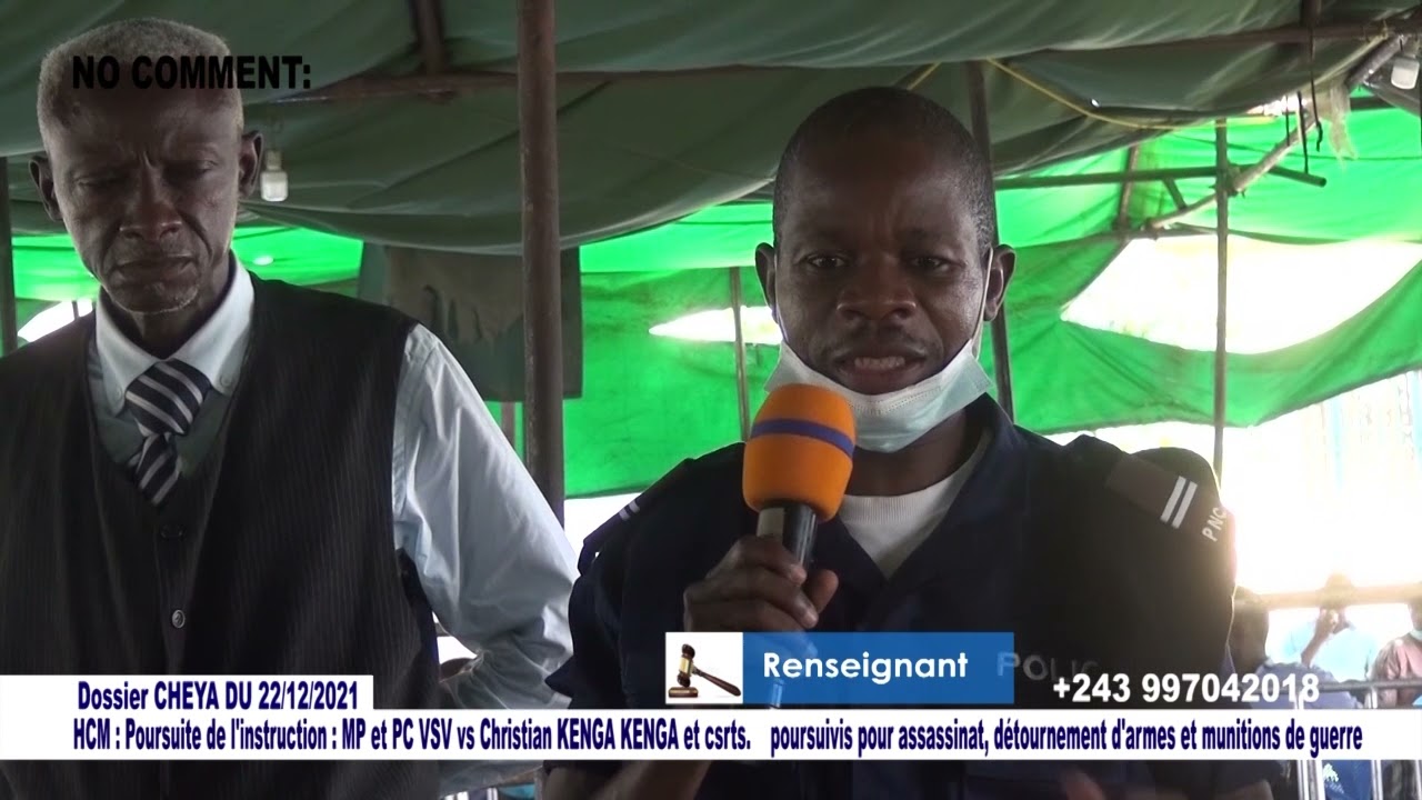 KONGOLO MWANDA Médard, chargé de la sécurité du général John NUMBI contredit tous les prévenus...