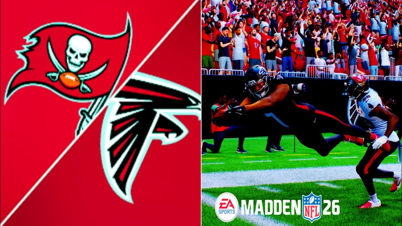 I used the Chiefs playbook and its UNSTOPPABLE on Madden 26 | Bucs vs Falcons | Gameplay highlights 