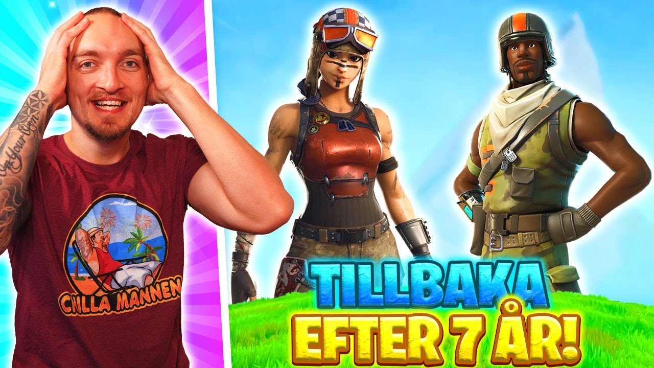 RENEGADE RAIDER ÄR TILLBAKA EFTER 7 ÅR I FORTNITE