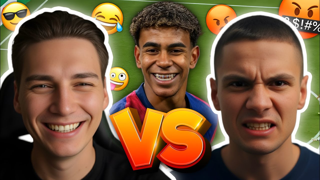 🔥 TESÓÉK EGYMÁS ELLEN | REAL VS BARCA | FC 26 ⚽️